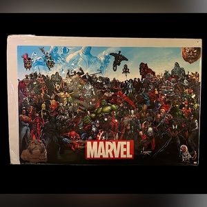 Marvel The Line Up Poster 22.5x34”
